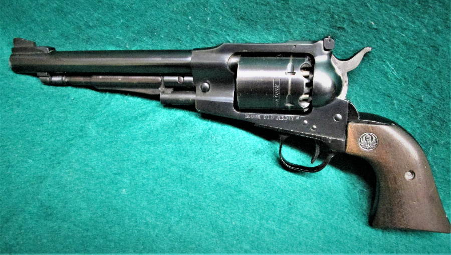RUGER OLD ARMY .44 CAP & BALL 6-SHOT REVOLVER - Picture 4