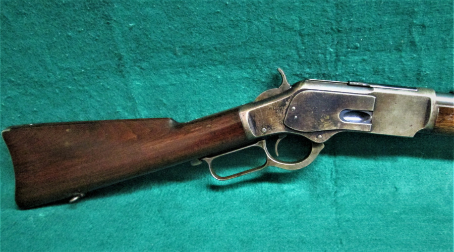 Winchester Repeating Arms Company - MODEL 1873 MUSKET MADE IN 1903 W/30 INCH BARREL. - Picture 2