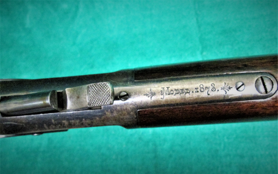 Winchester Repeating Arms Company - MODEL 1873 MUSKET MADE IN 1903 W/30 INCH BARREL. - Picture 10