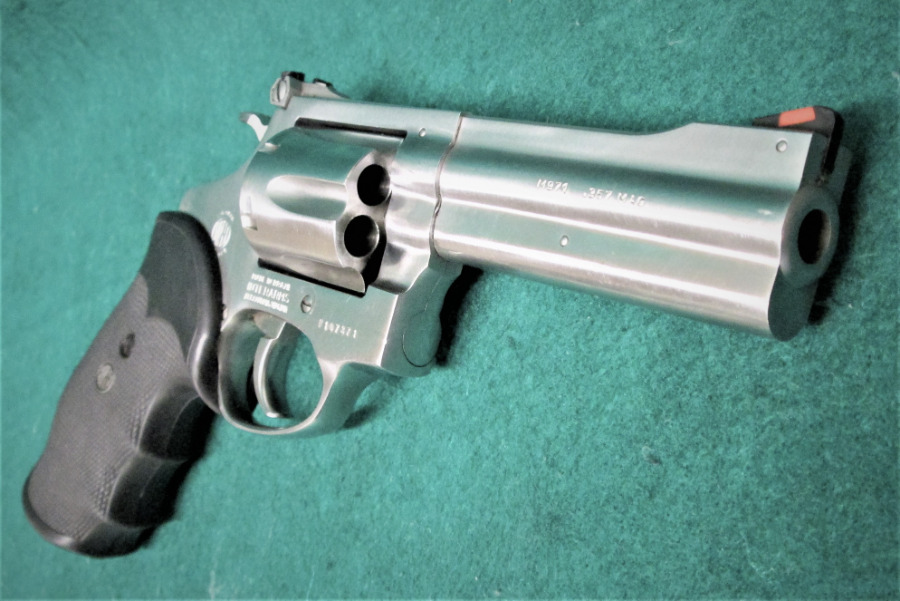 Rossi Firearms Mod M971 Stainless W/4 Inch Heavy Barrel Mint Bore .357 ...