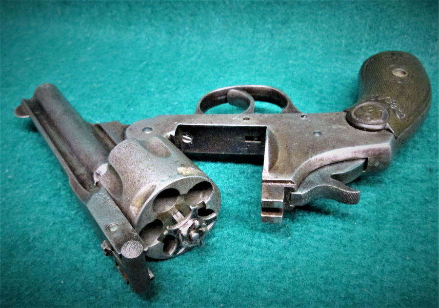 Iver Johnson Arms & Cycle Works - MODEL TOP-BREAK ACTION NEEDS REPAIR SOLD AS-IS! - Picture 6