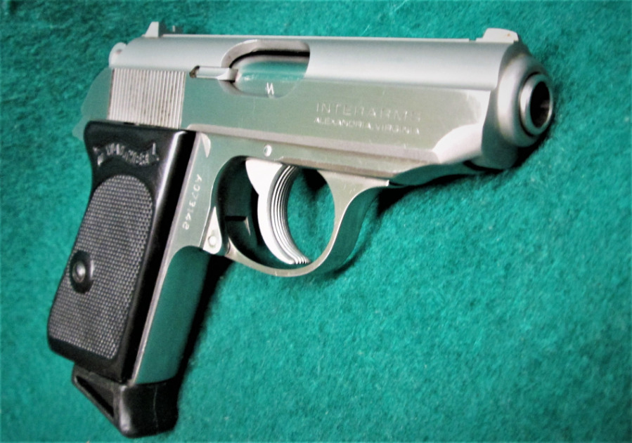 WALTHER ARMS INC - MOD PPK STAINLESS STEEL COMPACT PISTOL MINT BORE! - Picture 2