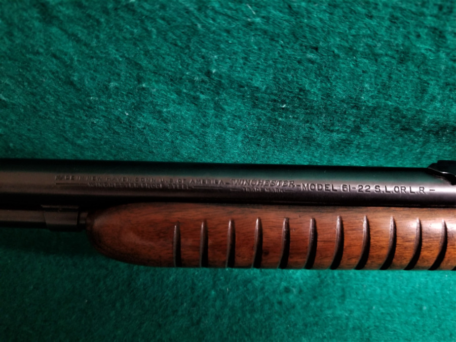 Winchester Repeating Arms Company - MOD. 61 PUMP 24 INCH BARREL MFR IN 1947 NICE BORE! - Picture 9