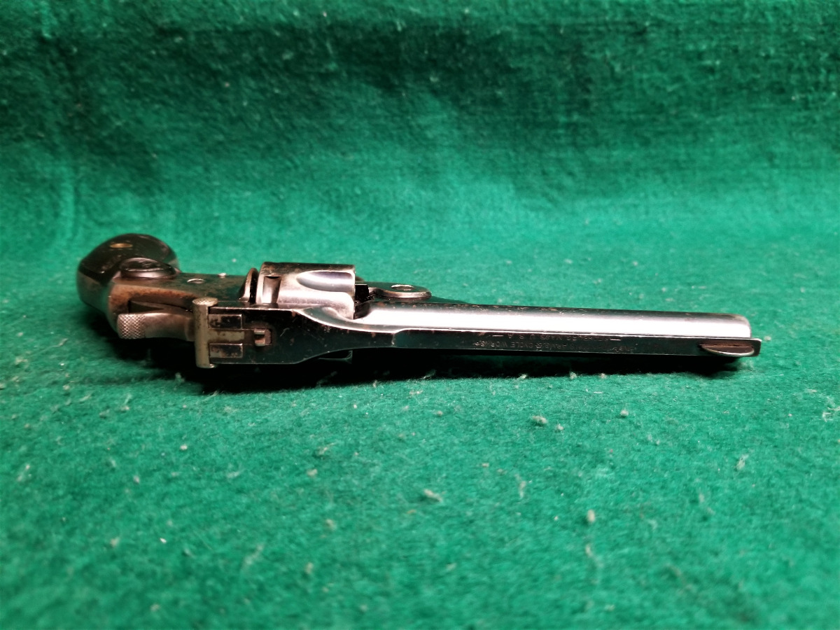 Iver Johnson Arms & Cycle Works - MOD. SAFETY AUTOMATIC DOUBLE ACTION BREAK-TOP REVOLVER 4 INCH BARREL GOOD BORE - Picture 9