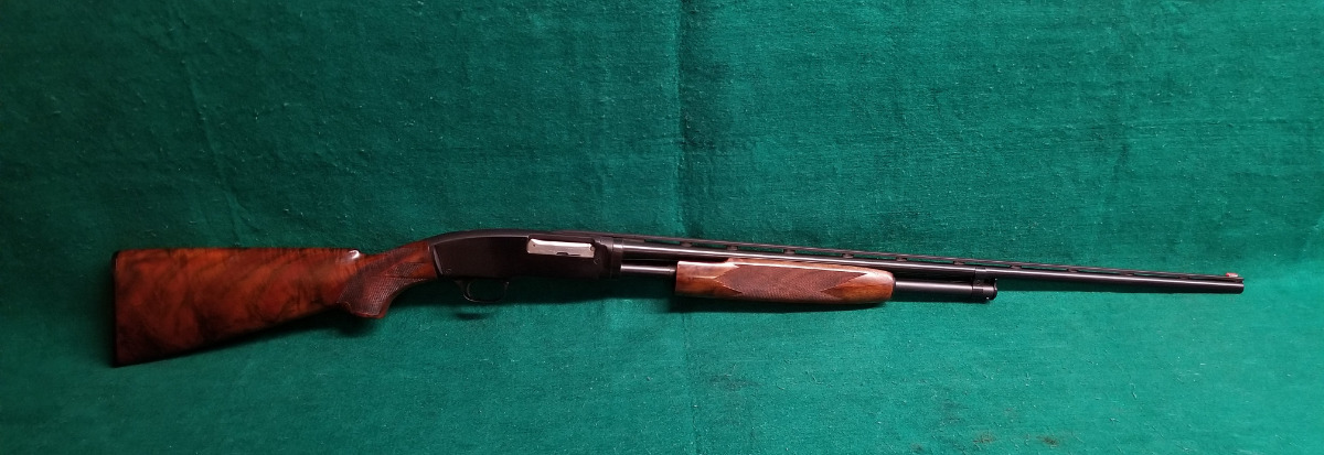 Winchester Repeating Arms Company - MOD. 42 PUMP-ACTION SIMMONS CUSTOM VENT RIB 28 INCH BARREL 3 INCH CHAMBER FULL CHOKE MFG. IN 1949 SHINY BORE! - Picture 1