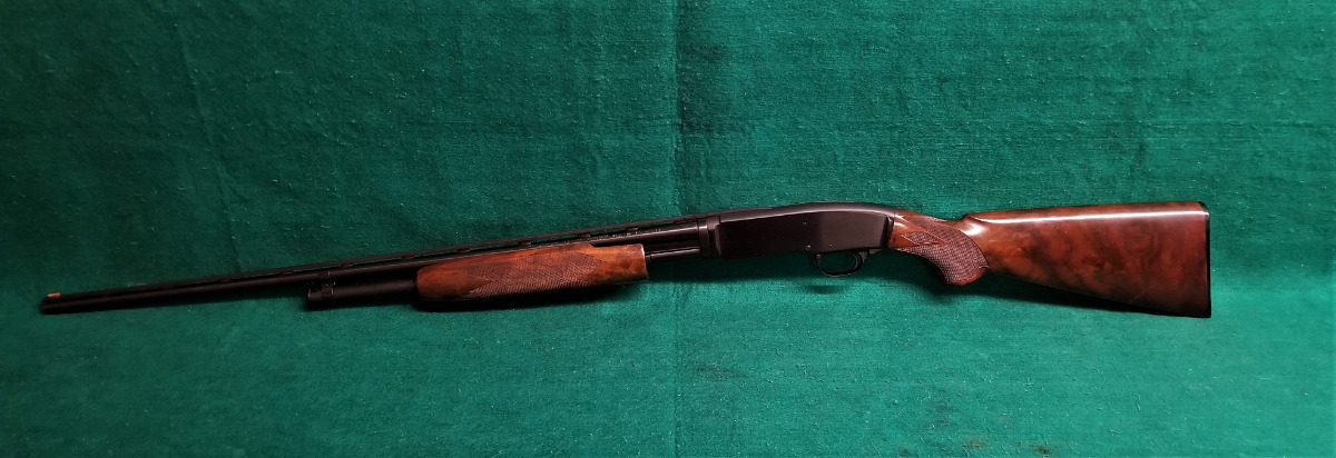 Winchester Repeating Arms Company - MOD. 42 PUMP-ACTION SIMMONS CUSTOM VENT RIB 28 INCH BARREL 3 INCH CHAMBER FULL CHOKE MFG. IN 1949 SHINY BORE! - Picture 10