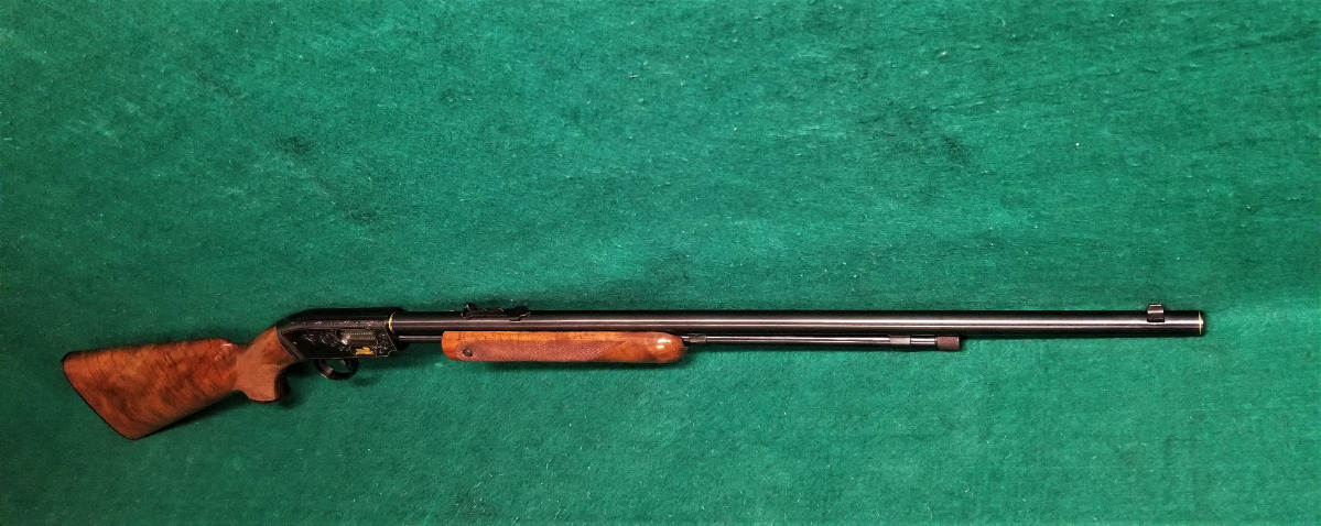 Winchester Repeating Arms Company - MOD. 61 24 INCH BARREL GEORGE SHERWOOD ENGRAVED BEAUTIFUL BLACK WALNUT STOCK MFG. IN 1956 MINTY BORE! - Picture 3