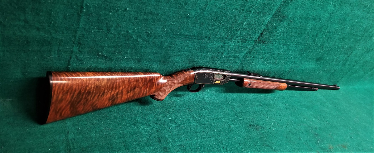 Winchester Repeating Arms Company - MOD. 61 24 INCH BARREL GEORGE SHERWOOD ENGRAVED BEAUTIFUL BLACK WALNUT STOCK MFG. IN 1956 MINTY BORE! - Picture 2