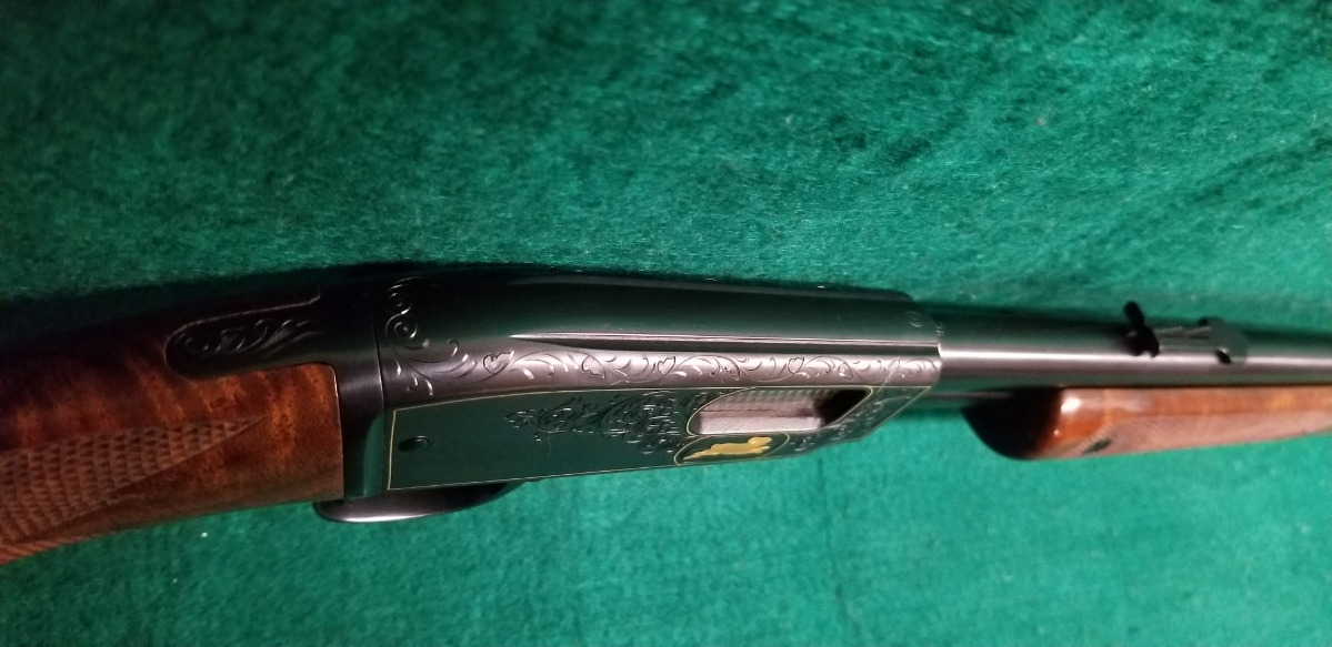 Winchester Repeating Arms Company - MOD. 61 24 INCH BARREL GEORGE SHERWOOD ENGRAVED BEAUTIFUL BLACK WALNUT STOCK MFG. IN 1956 MINTY BORE! - Picture 5