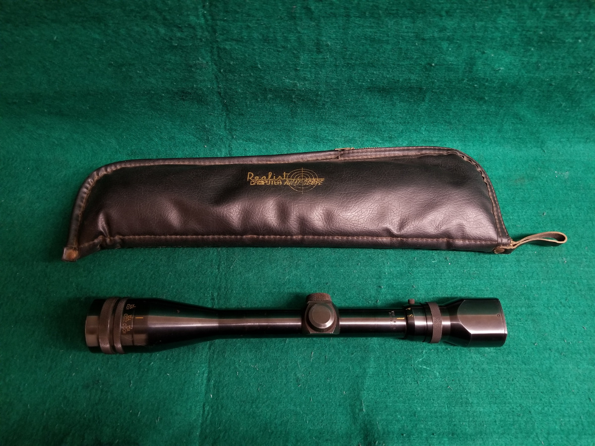 Pictures VINTAGE WEAVER V9W 39X AO RIFLE SCOPE WORKS GREAT CLEAR GLASS NICE 14888584
