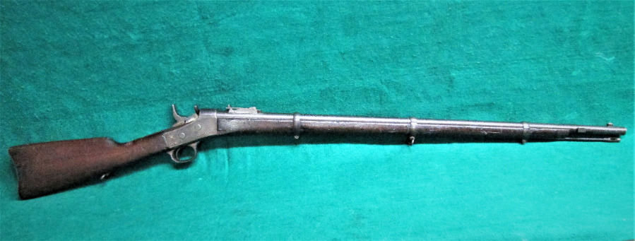 Remington Arms Co, Inc. - MODEL 1874 ROLLING BLOCK MILITARY W-32 INCH BARREL COOL VINTAGE COLLECTIBLE RIFLE - Picture 1