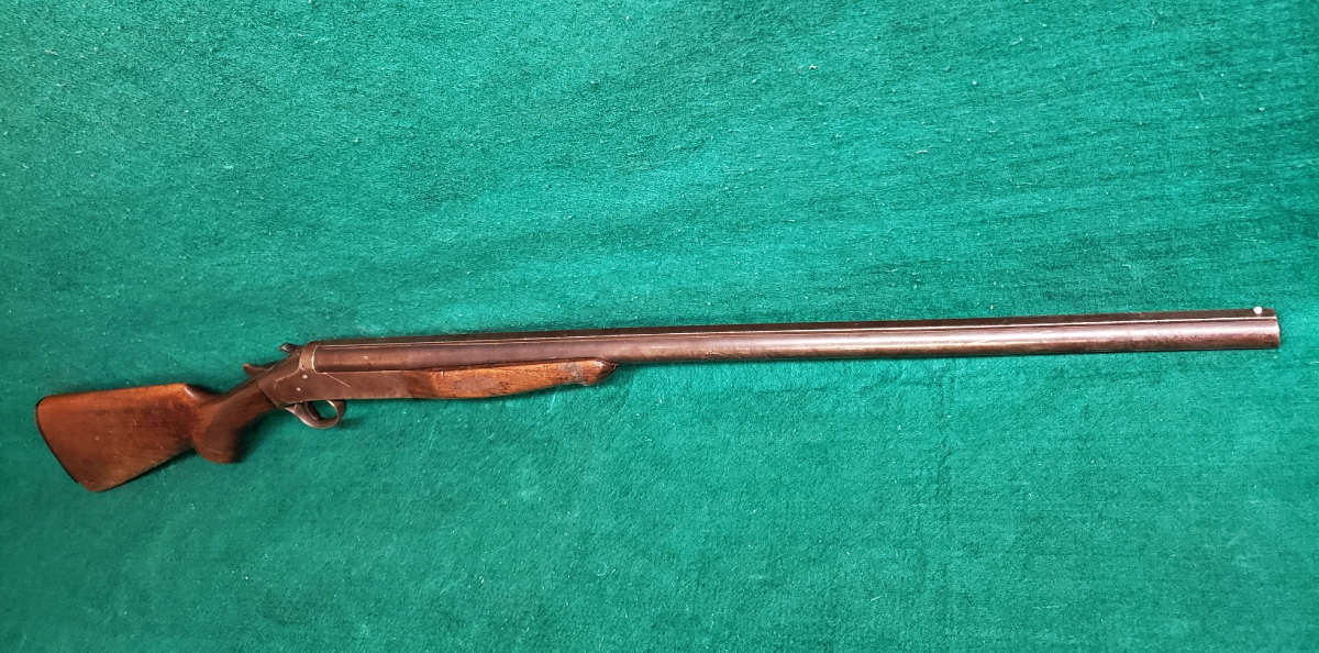 Iver Johnson - MOD. CHAMPION MATTED SOLID RIB SINGLE SHOT 28.25 INCH BARREL CYLINDER CHOKE SOLD AS-IS! - Picture 3