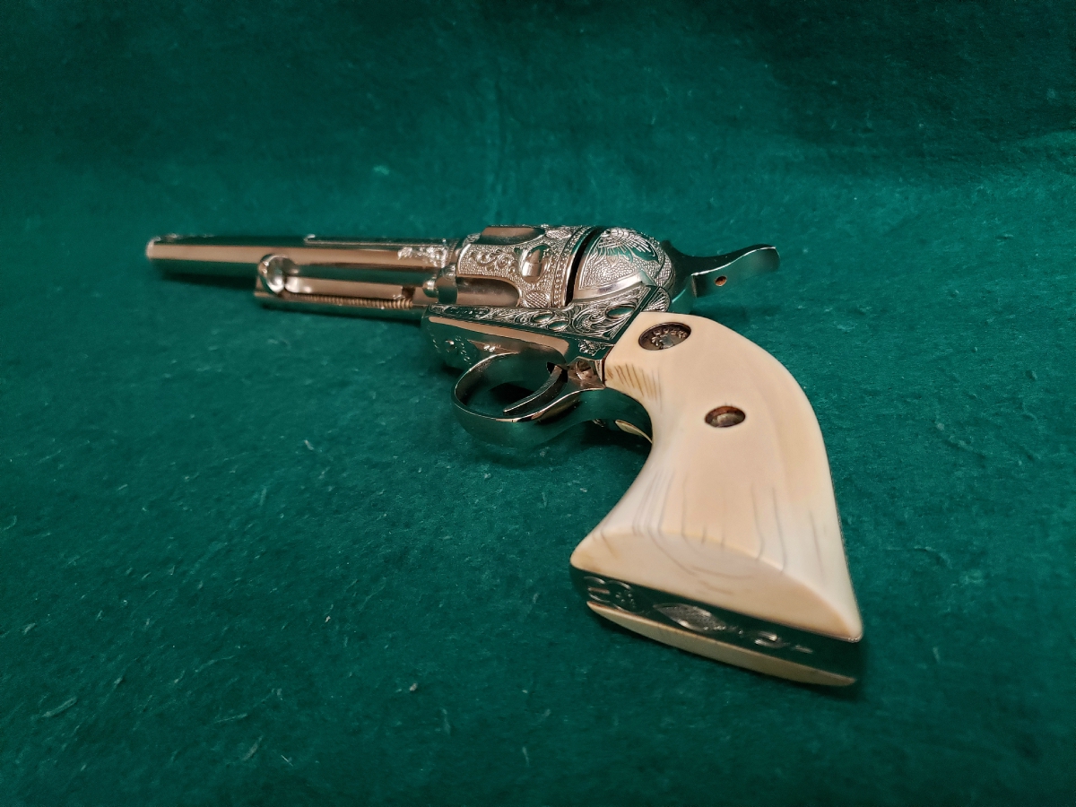Colts Manufacturing Company Frontier Six Shooter Nickel Plated And