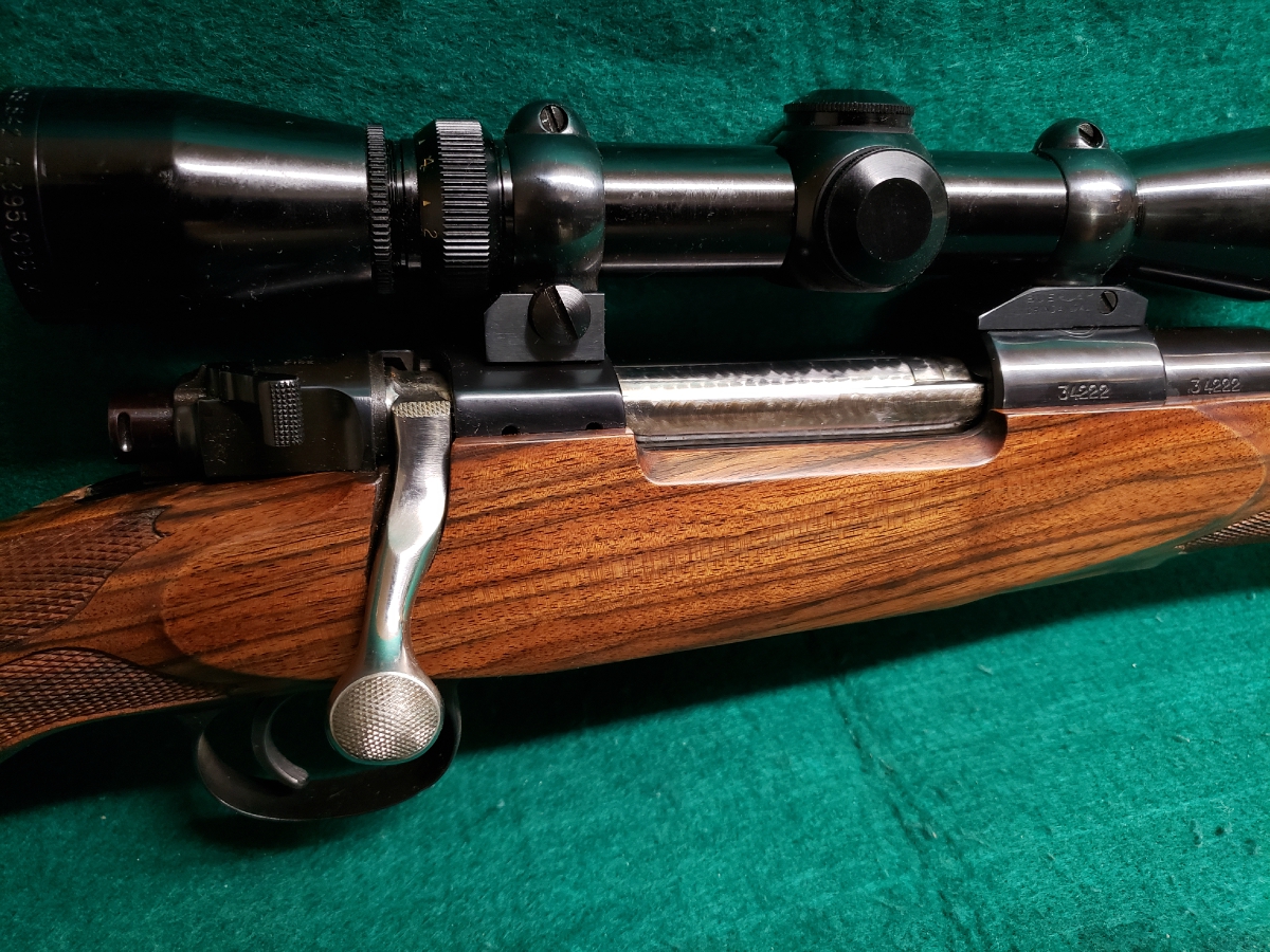 FN Herstal - CUSTOM FN MAUSER COMMERCIAL BY KURT HAASE W-LEUPOLD VARI-X II 2-7X SCOPE GORGEOUS TURKISH WALNUT STOCK! BEAUTIFUL RIFLE! - Picture 5