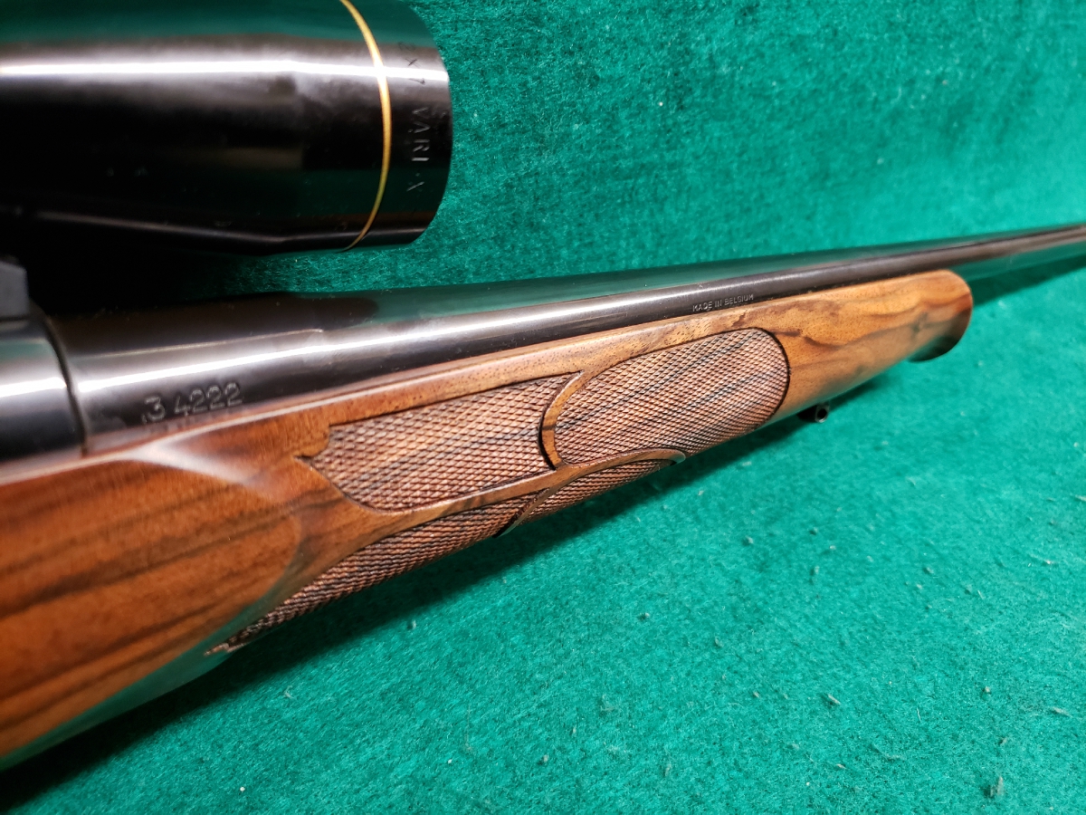 FN Herstal - CUSTOM FN MAUSER COMMERCIAL BY KURT HAASE W-LEUPOLD VARI-X II 2-7X SCOPE GORGEOUS TURKISH WALNUT STOCK! BEAUTIFUL RIFLE! - Picture 8