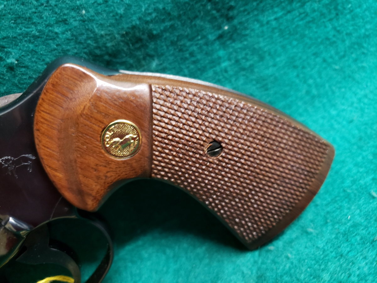 Colt Python - Blued. 8 Inch Target Model. Unfired In Original Box. Mfg ...