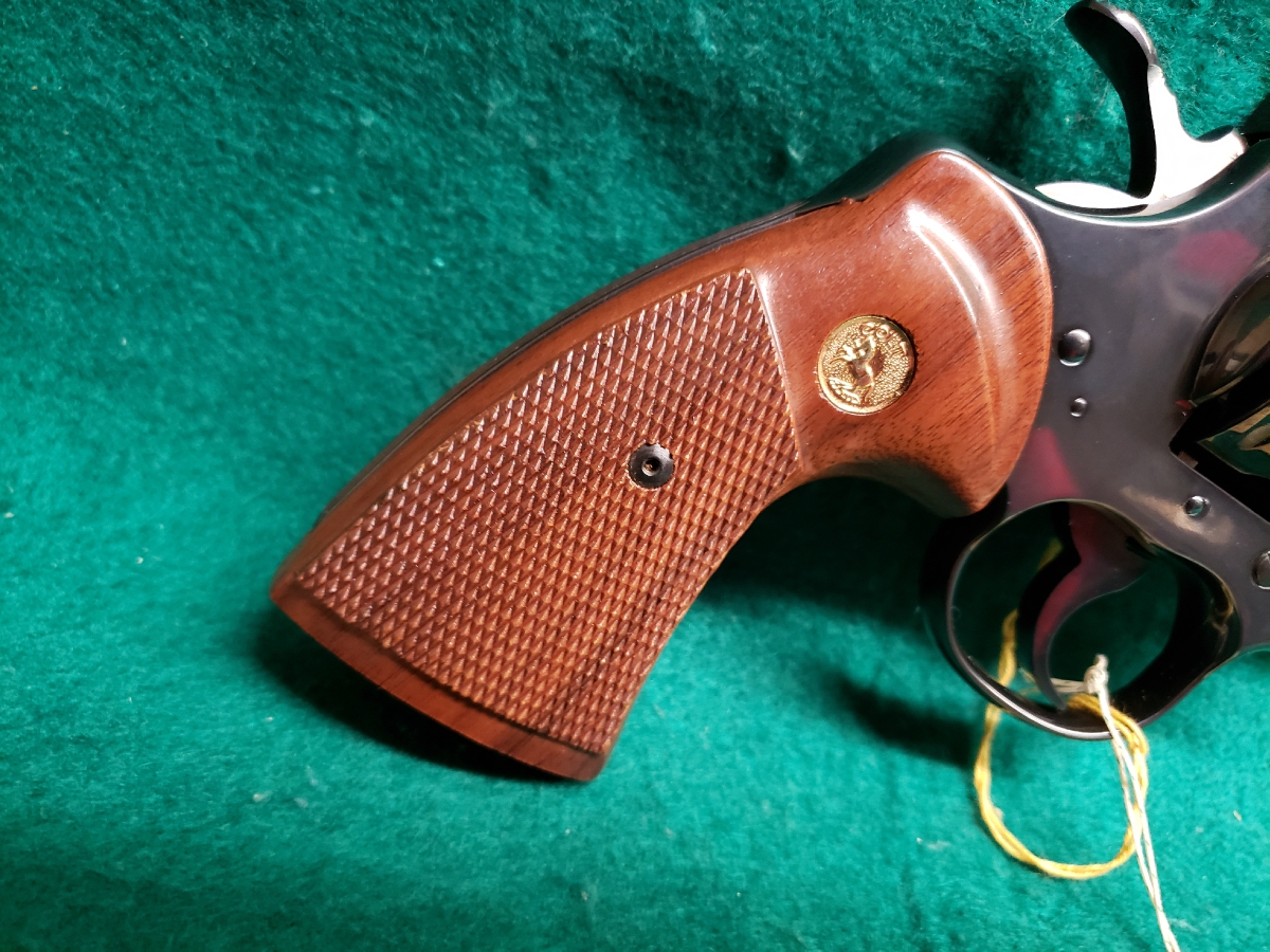Colt Python - Blued. 8 Inch Target Model. Unfired In Original Box. Mfg ...