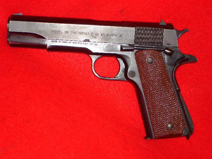 Norinco 1911-A1 Gi. Copy .45 Acp. Made In China. For Sale at GunAuction ...