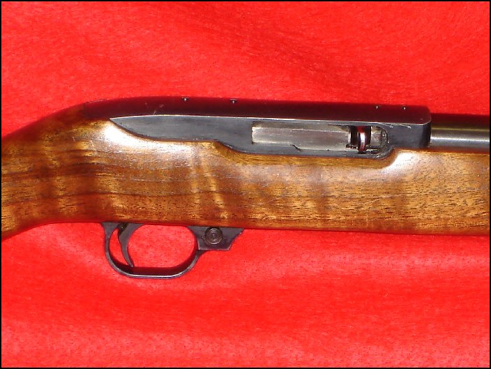 Ruger 10/22 Deluxe Sporter .22lr. Walnut Stock For Sale at GunAuction ...