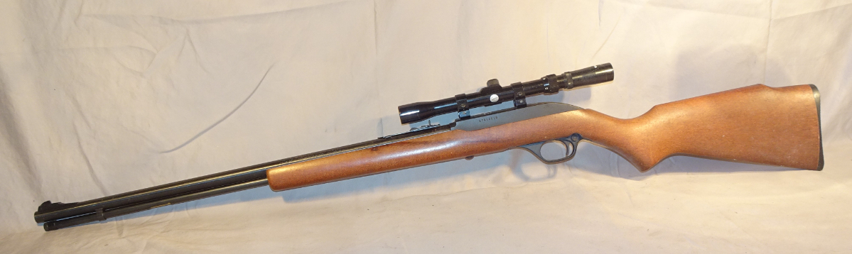 Marlin Model 60, 22 long rifle caliber, semi-auto, with a small Tasco 3x7x scope .22 LR - Picture 2