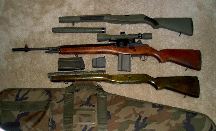 Polytech Poly M14, M1a , 3 Stocks & Scope, 308/7.62 Nato For Sale at ...