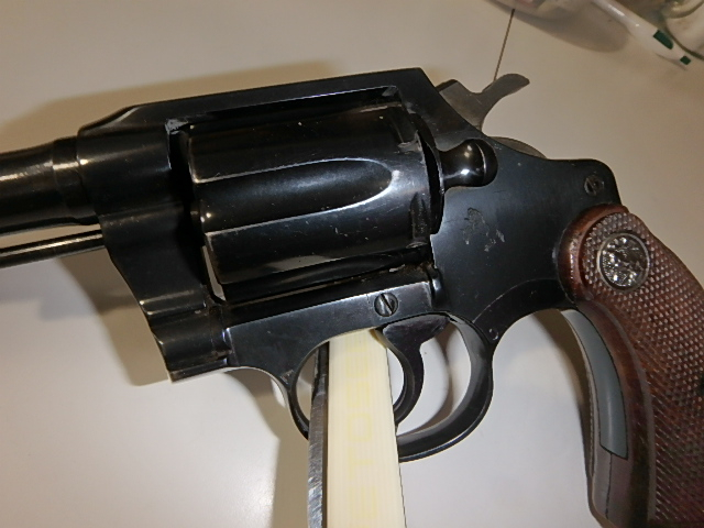 Colt Police Positive 38 Special In A Smith And Wesson Police Positive 5 ...