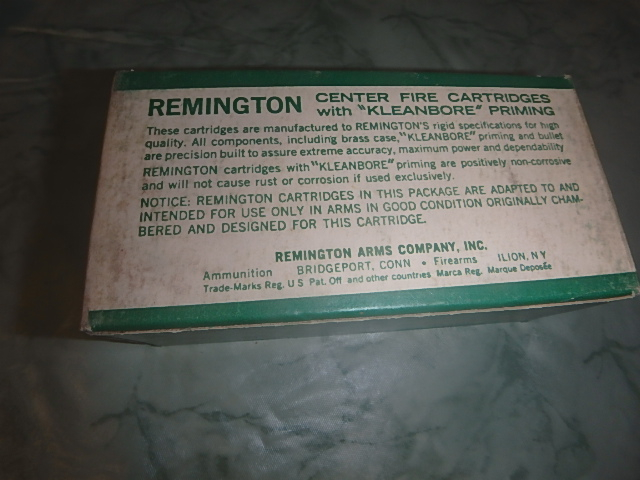 Old Full Remington Box In 218 Bee 48 Grain Hollow Points .218 Bee For ...