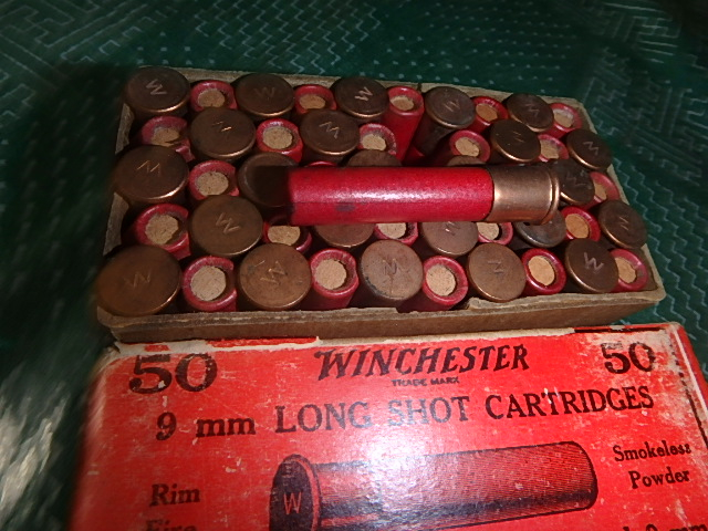 Full Red 2 Pc Winchester Box Model 36 9 Mm Rimfire Shot Shells 9mm