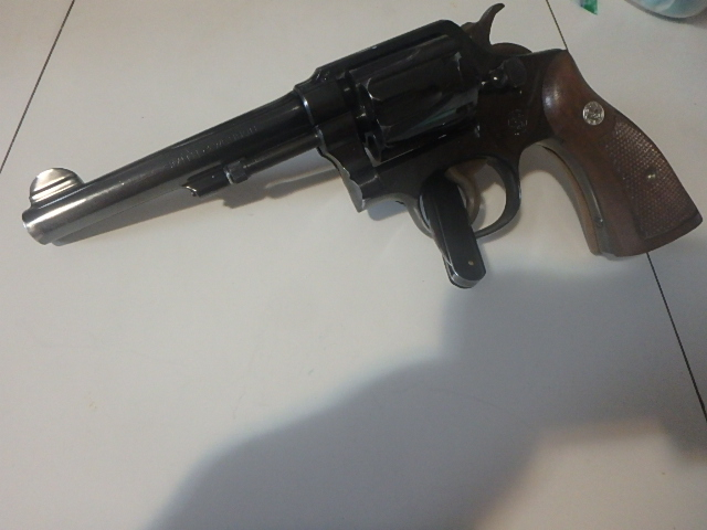 Smith & Wesson 5 Screw Here Is A Nice Old 5 Screw 38 Spl` Smith And ...