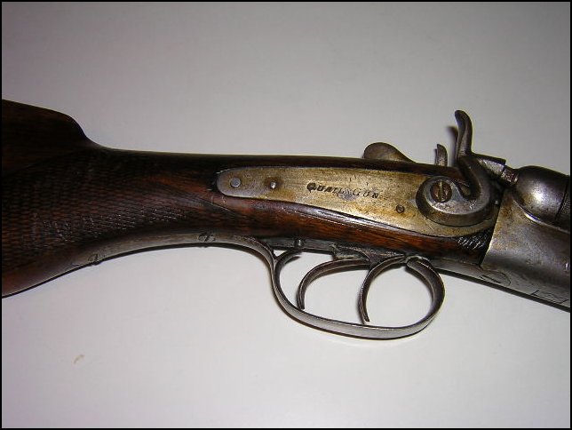 Belguim Gun Double Barreled 410 Quail Gun Old & Neat For