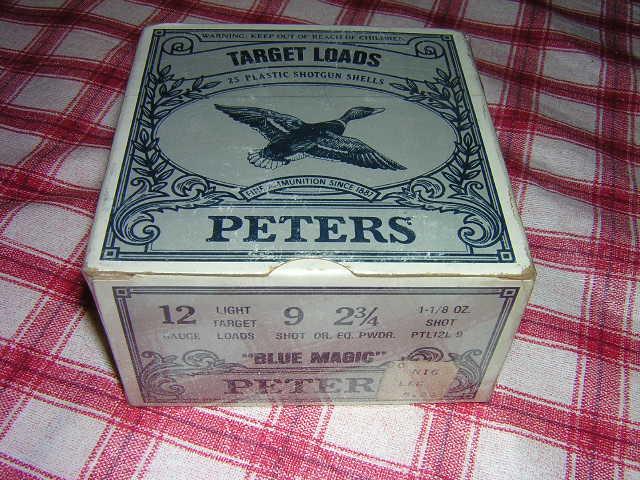 12 Ga Peters Blue Magic Duck Box Full For Sale at GunAuction.com - 10814126