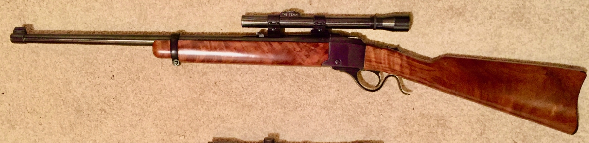 Ruger No. 3 45-70 Employee rifle, Fancy Wood, Norm Ford 2.5X Post & CH scope .45-70 Govt. - Picture 5