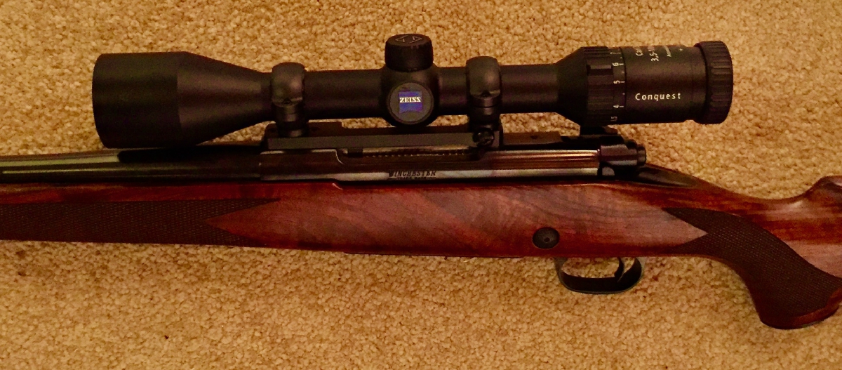 Winchester Model 70 Super Grade USA made fantastic wood Zeiss Conqust 3.5-10 Z800 as new in and out .300 Win. Mag. - Picture 6