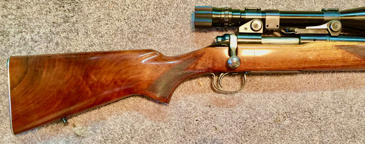 Remington 722 Deluxe with Balvar 8 scope in classic stith mounts w/dies and ammo 6mm - Picture 2