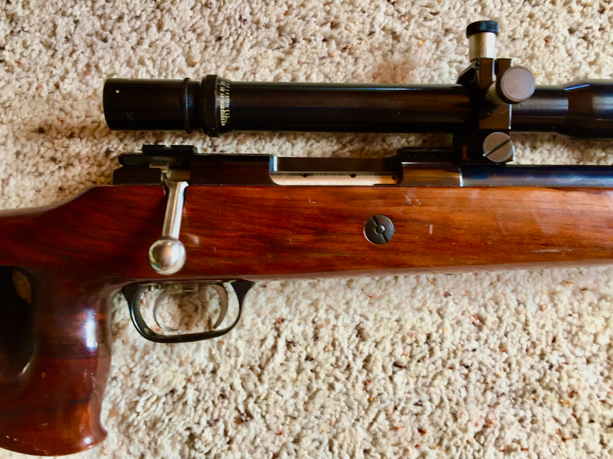 Schultz & Larsen Single shot Target Varmint Rifle 223 Remington Bausch & Lomb 6-24 scope .223 Rem. - Picture 2