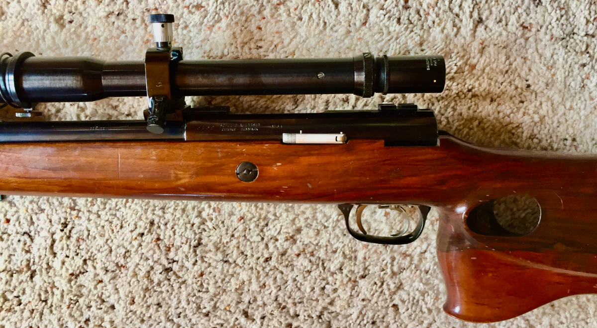 Schultz & Larsen Single shot Target Varmint Rifle 223 Remington Bausch & Lomb 6-24 scope .223 Rem. - Picture 7