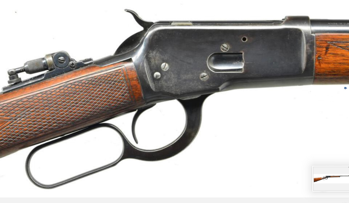 Winchester Model 53 32-20 Threaded for Maxim silencer Unusual rifle Starts at One CENT .32-20 Win. - Picture 2