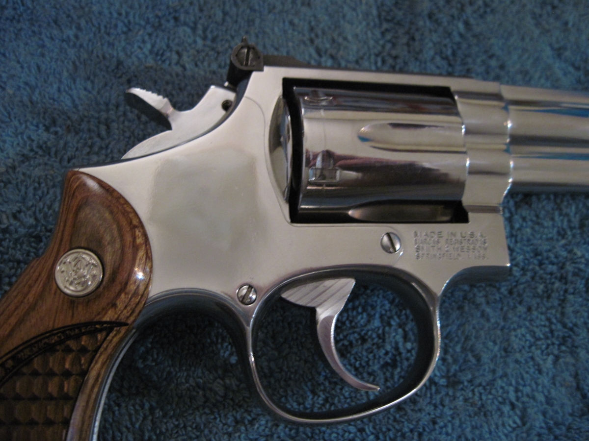 Smith And Wesson 66 3 Pre Lock Stainless 4 357 Magnum For Sale At 15939996 0270