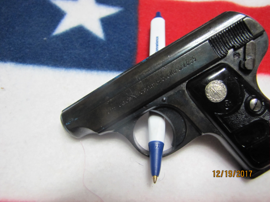 Galesi industria armi brescia pistol 25 acp 25 acp for sale at