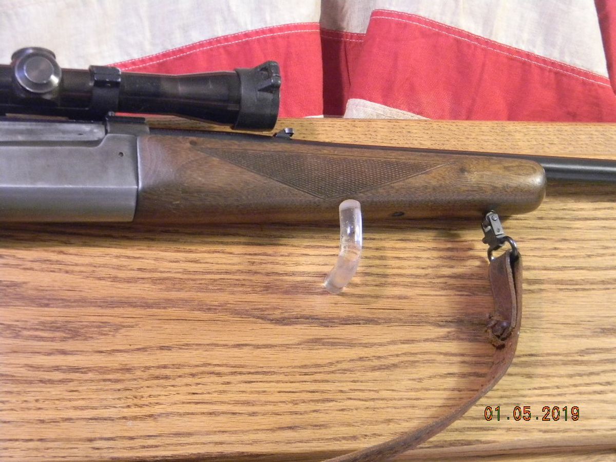  Savage 99 circa 1951 Pachmayr flip over mount, Leupold scope Picture 2