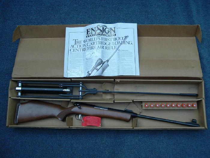Saxby Palmer Ensign Elite .22 cal New in the Box