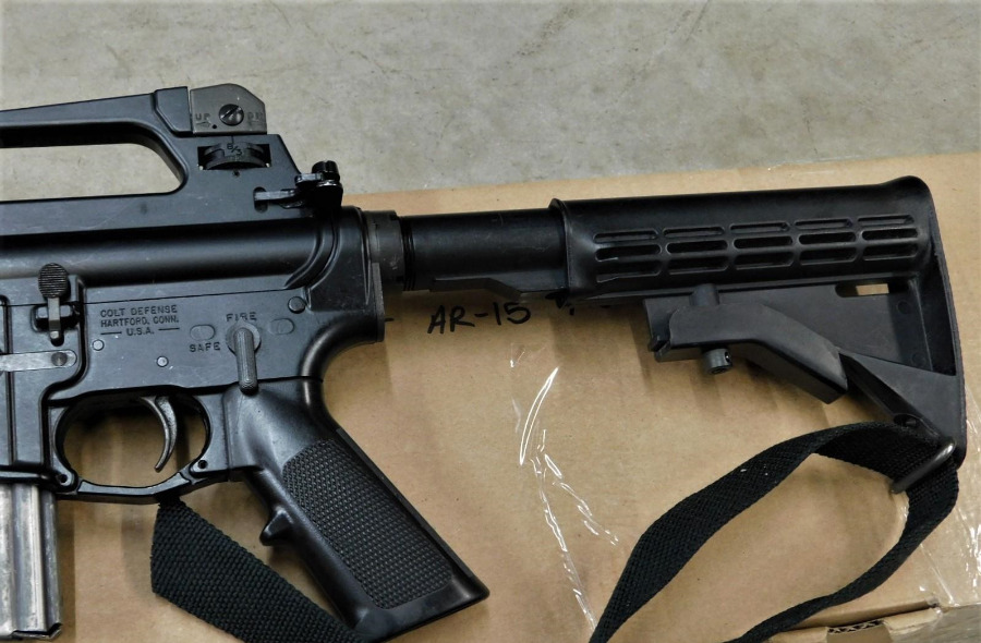 Colt Defense Ar 15 A2 Lw Restricted Marked Carbine Gov`t Law Enforcement Issued Surefire M500a 7621