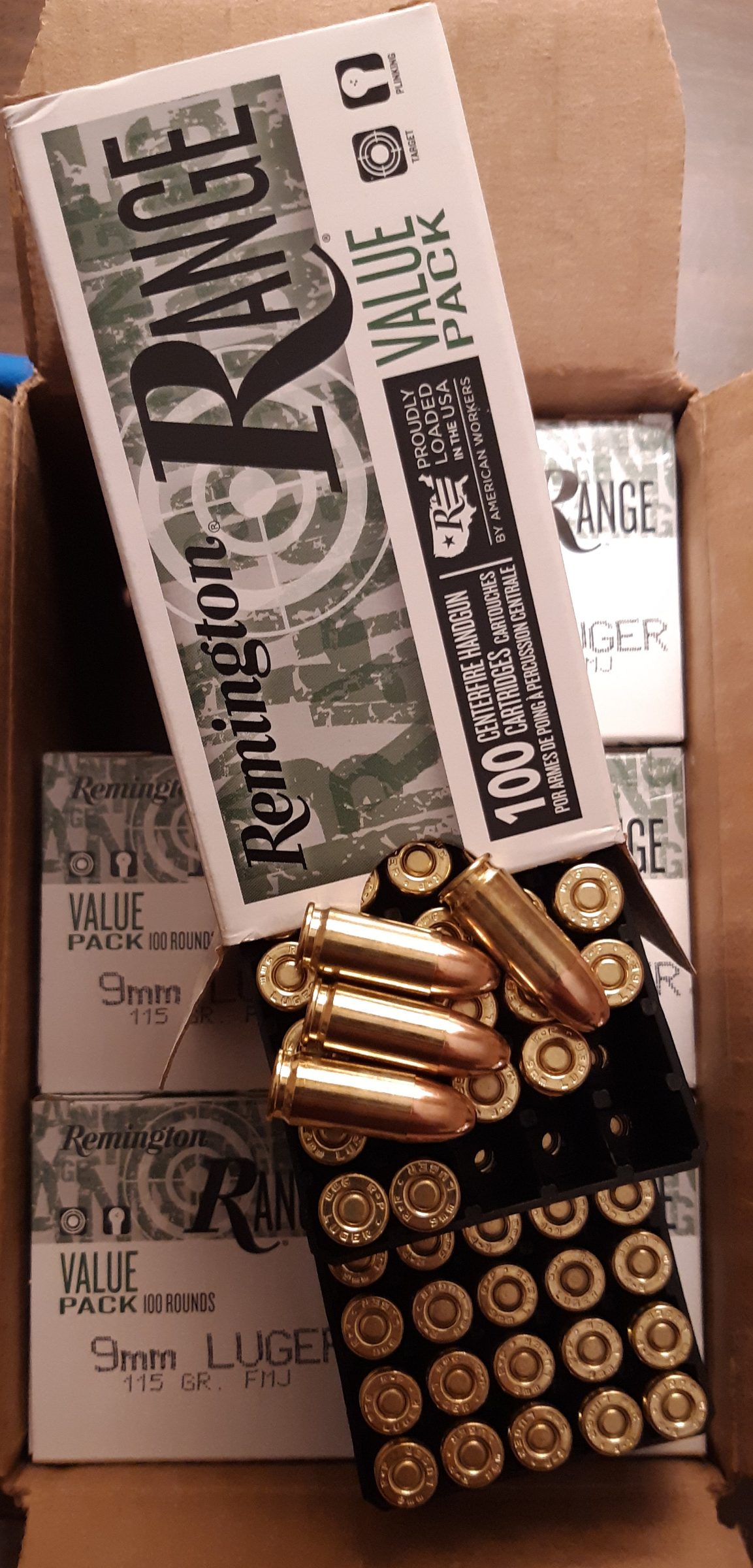 Remington 600 Rounds 9MM Range Value Pack T9MM3B 100 Rounds Per Box remington-600-rounds-9mm-range-value-pack-t9mm3b-100-rounds-per-box