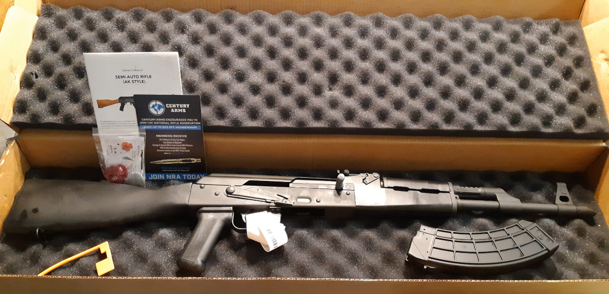 Century Arms VSKA AK47 Type Rifle with a Polymer Stock