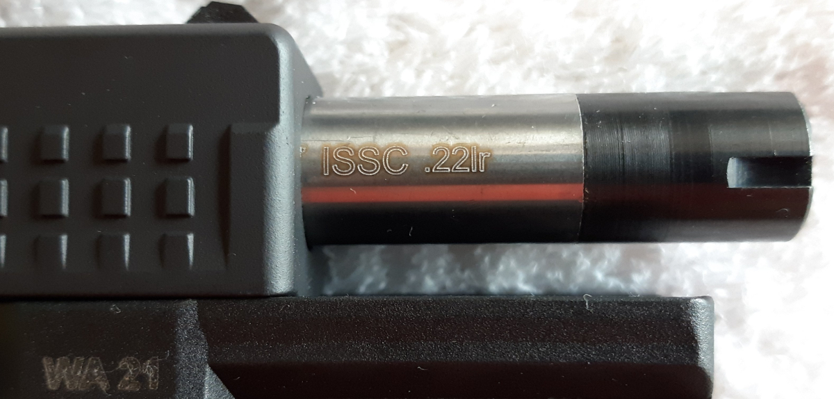 Issc Austria M22 Black Sd .22lr Threaded Barrel Blue Line .22 Lr For ...