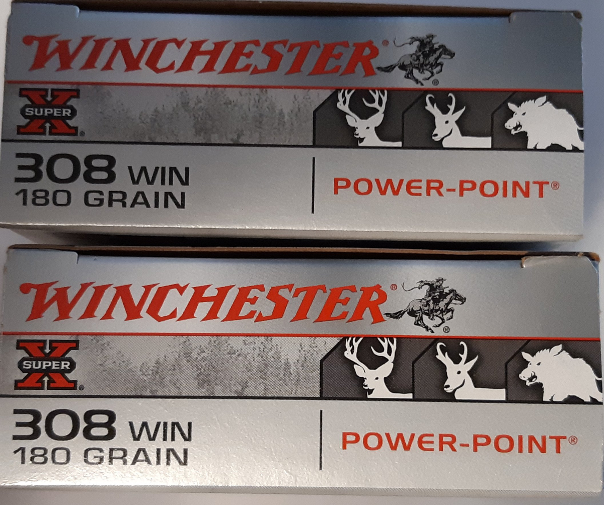 40 Rounds 308 Winchester 180 Grain Power Point. .308 Win. For Sale at