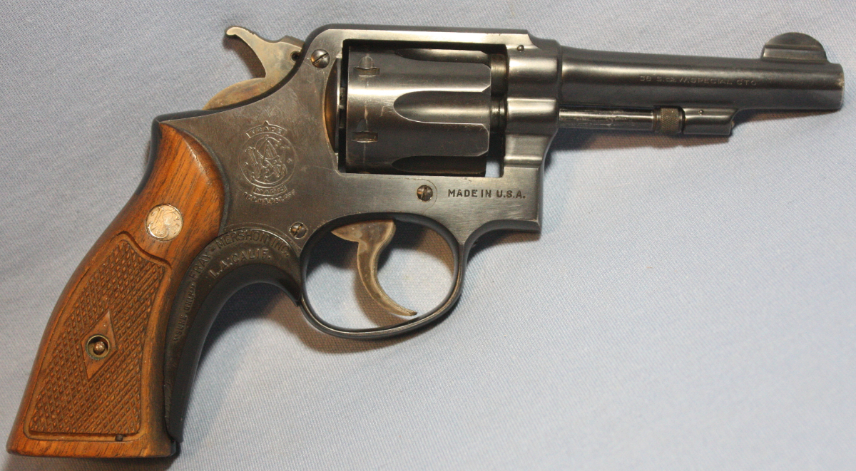 Smith & Wesson M&P manf. in 1948 long action pre M10 .38 Special - Picture 2