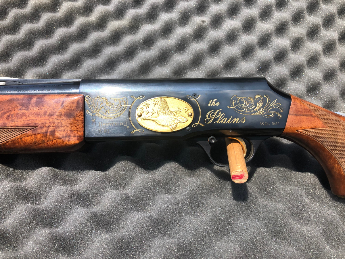 Browning B-80 Ducks Unlimited Plains Edition 1983 12 Gauge Semi ...