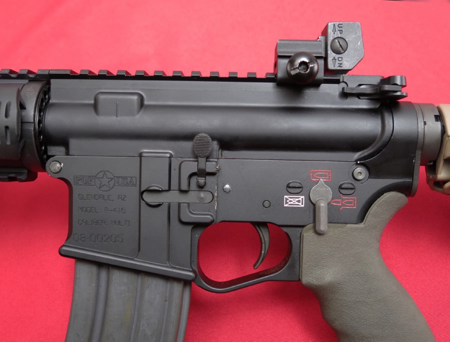 Pof Usa P 416 Geniii Ar 15 223 Carbine Yhm Quad Rail Buisno