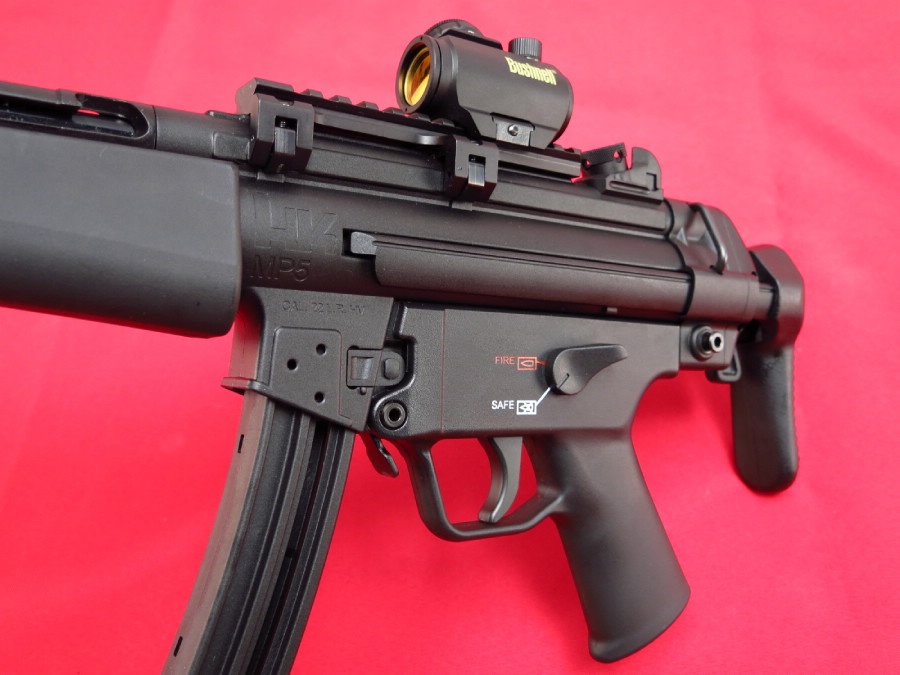 Hk / Walther Mp5 A5 .22lr Collapsible Stock, Red Dot, 4 25-Rd Mags...As